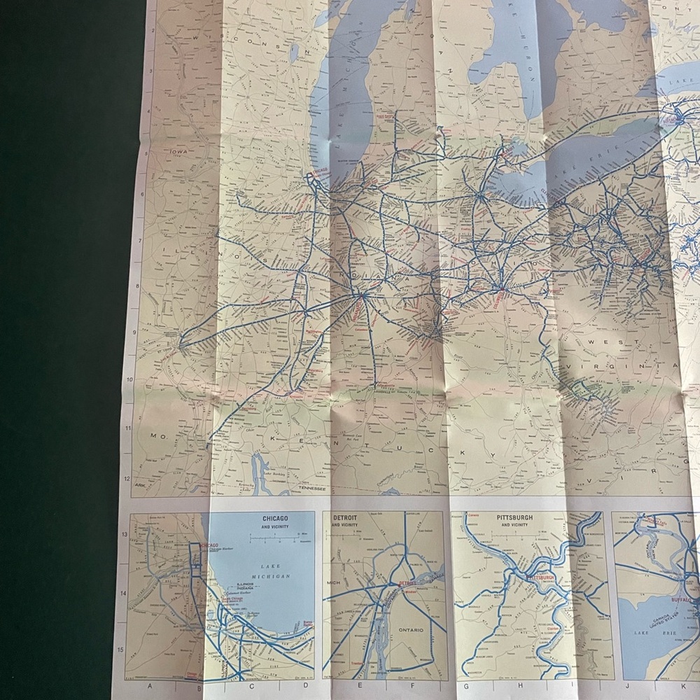 Conrail System Map - Picture 3 of 9